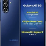 Samsung Galaxy A17 5G Smartphone, 8 GB RAM, 256 GB Storage