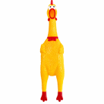 Rubber Chicken With Rooster Crowing Sound