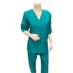 Uniform Bottle V-Neck Green -FZ125
