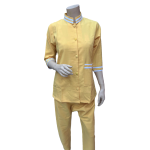 Uniform Open Yellow With A Mandarin Collar -FZ121