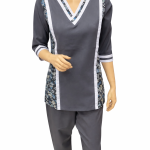 Uniform Print Dark Grey -FZ126
